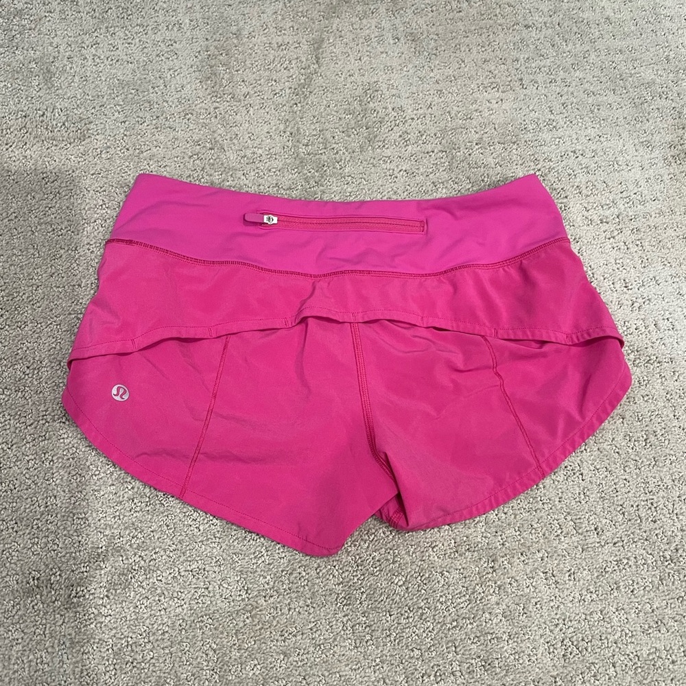 Lululemon Speed Ups size 4 2.5 inch